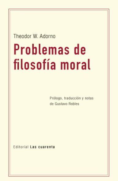 Problemas de filosofía moral